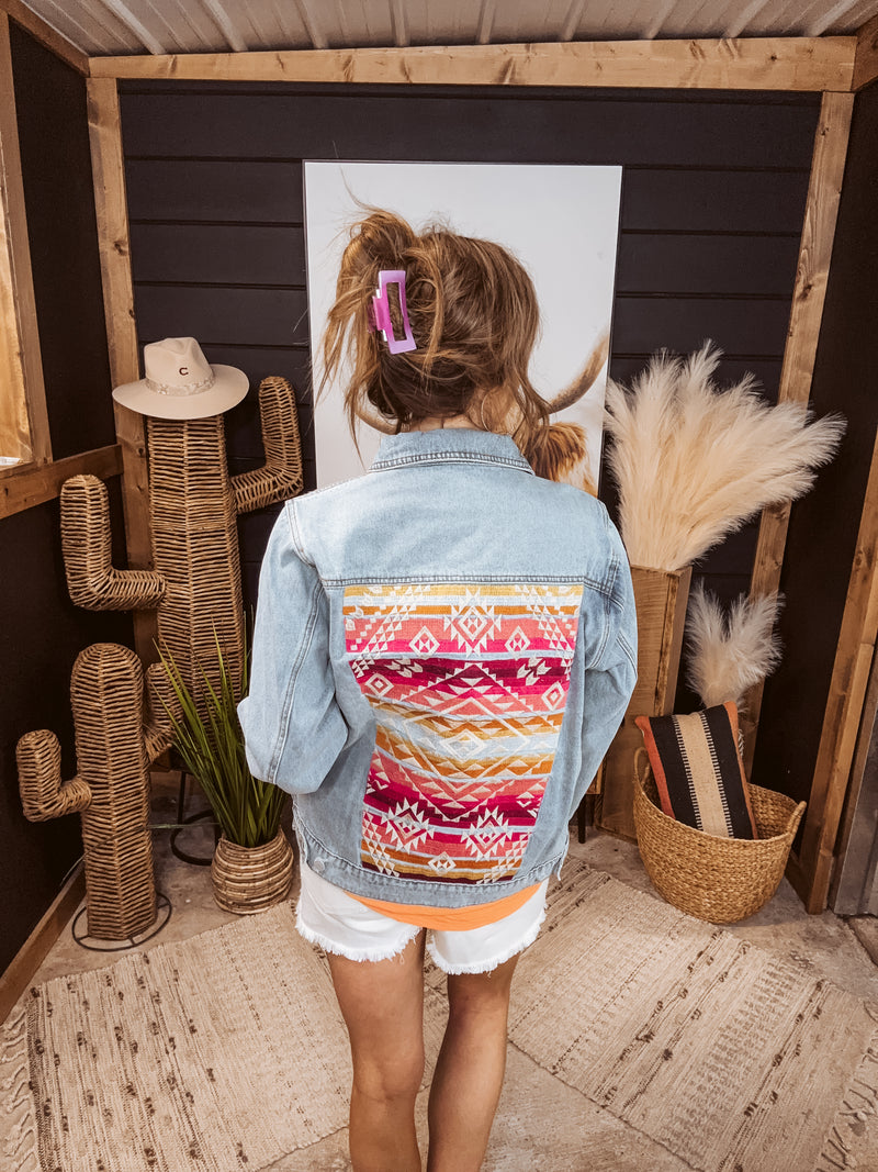 Mimosa Mornings Denim Jacket