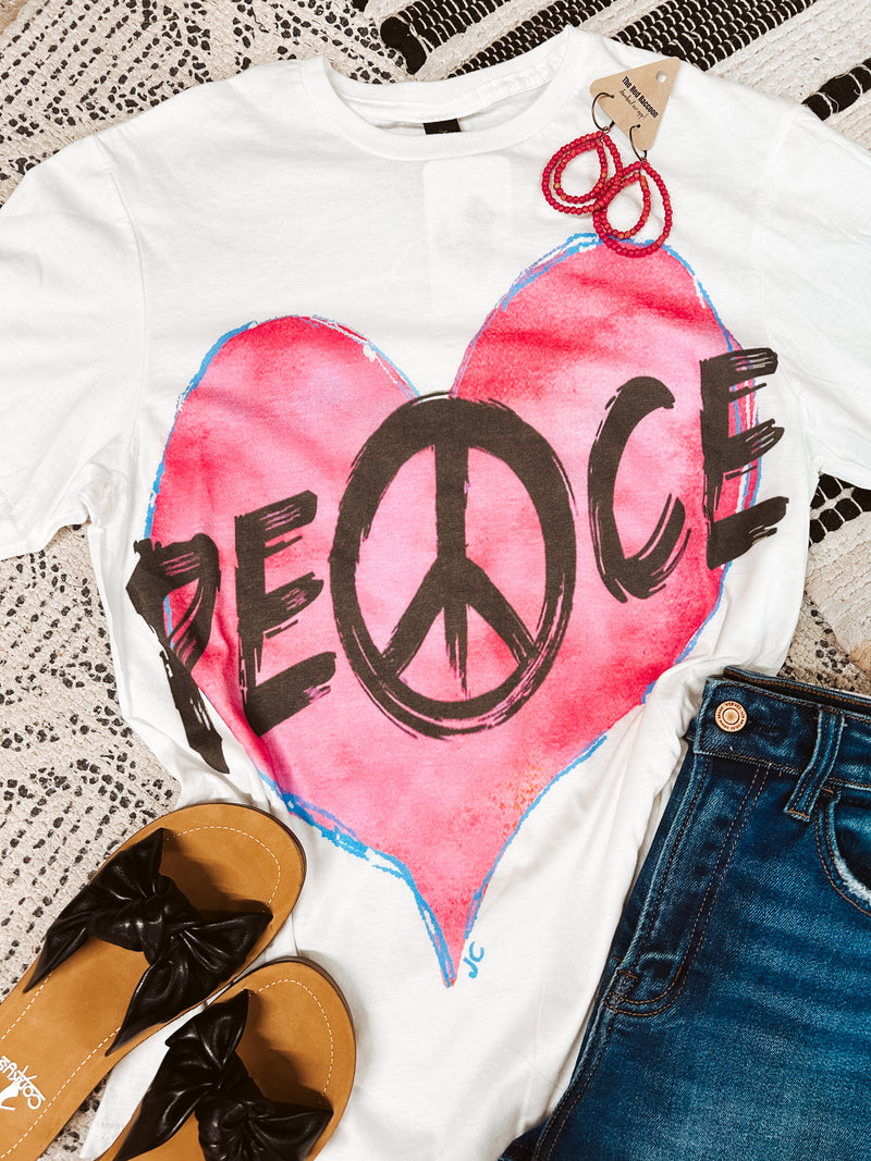 Peace Heart Tee