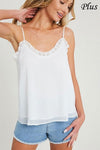 Ruffle Trim Tank